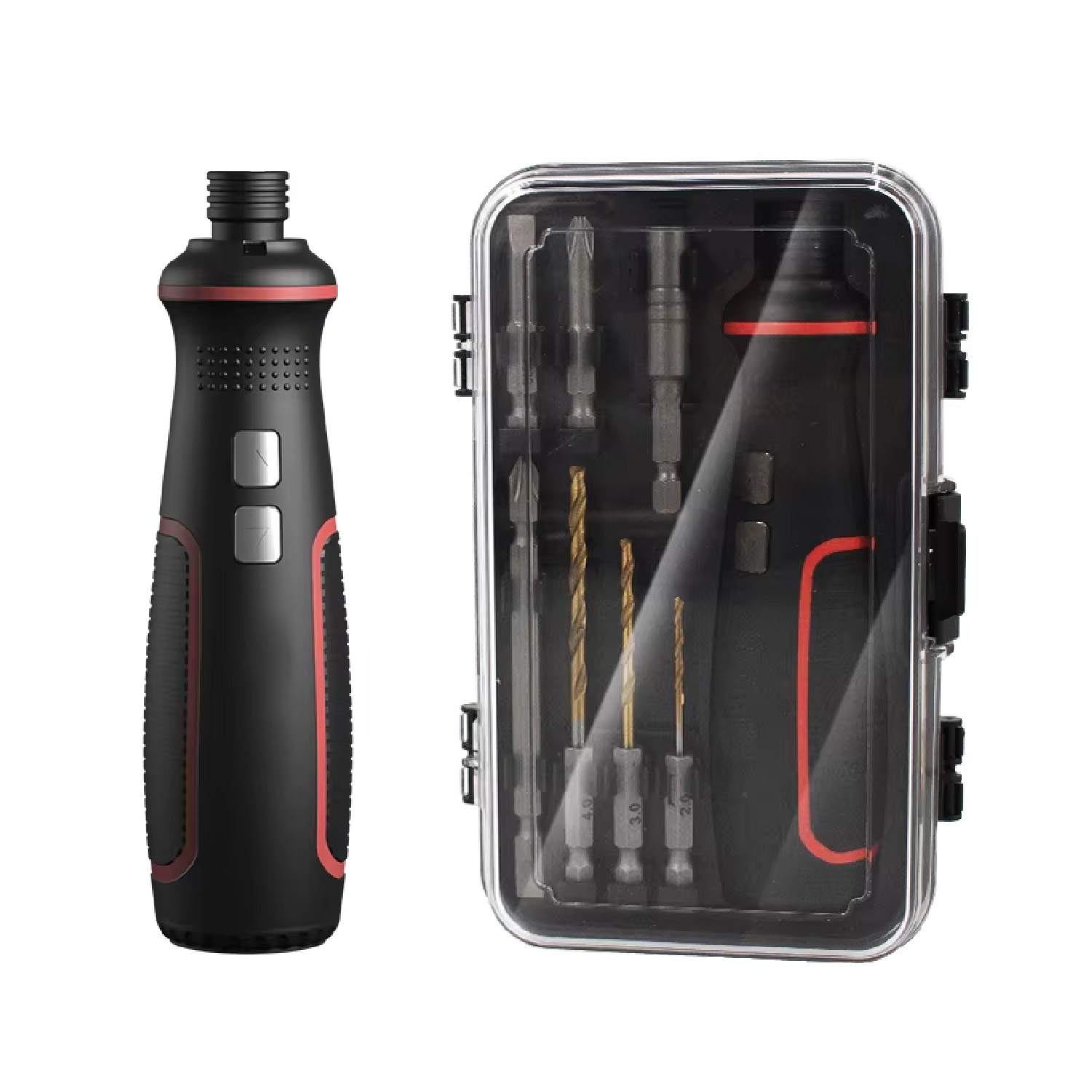 Electric Screwdriver Rechargeable Usb - Wiederaufladbarer 3,7V Kabelloser Schraubendreher, Elektrischer Akkuschrauber-Set