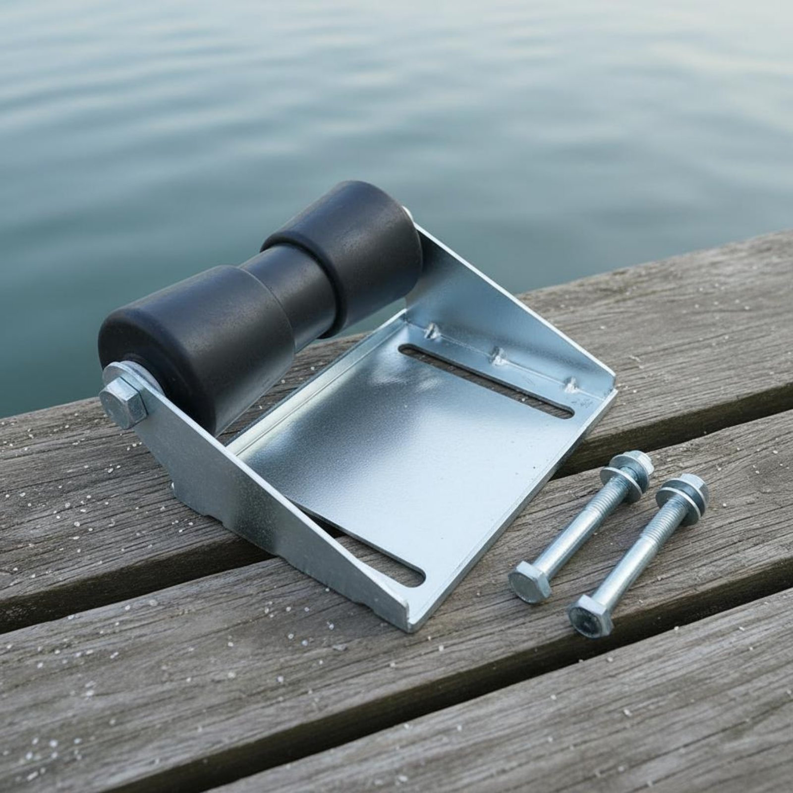 Hardware - 8-Zoll-Kajak-Transportrollenhalterung: Rumpfschutz-Bootsrollenhalterung für Marine-Einsatz – Müheloses