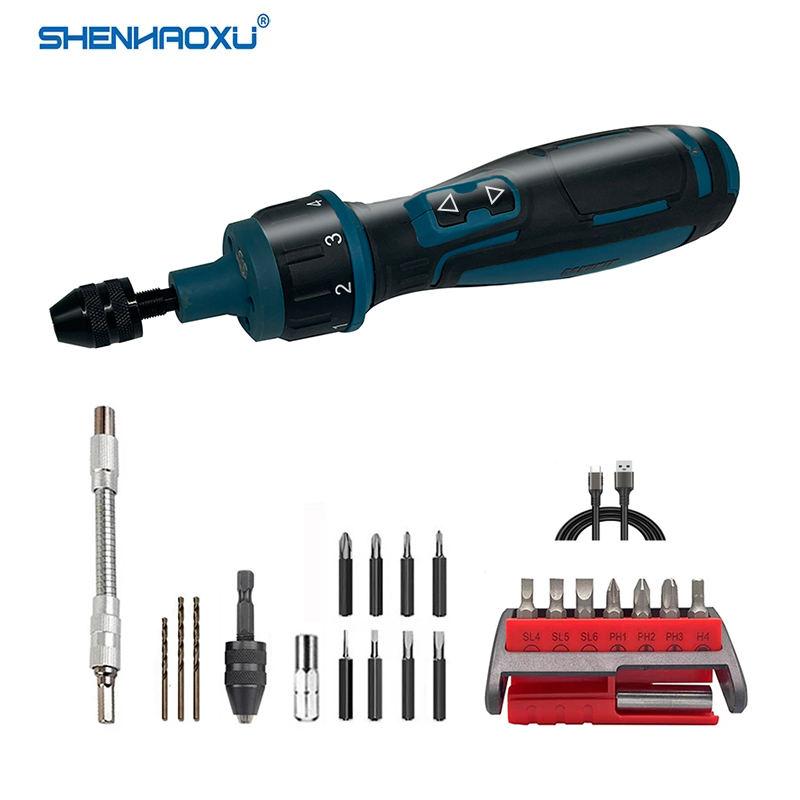 Electric Screwdriver Rechargeable Usb - Wiederauf ladbare kabellose elektrische Schrauben dreher