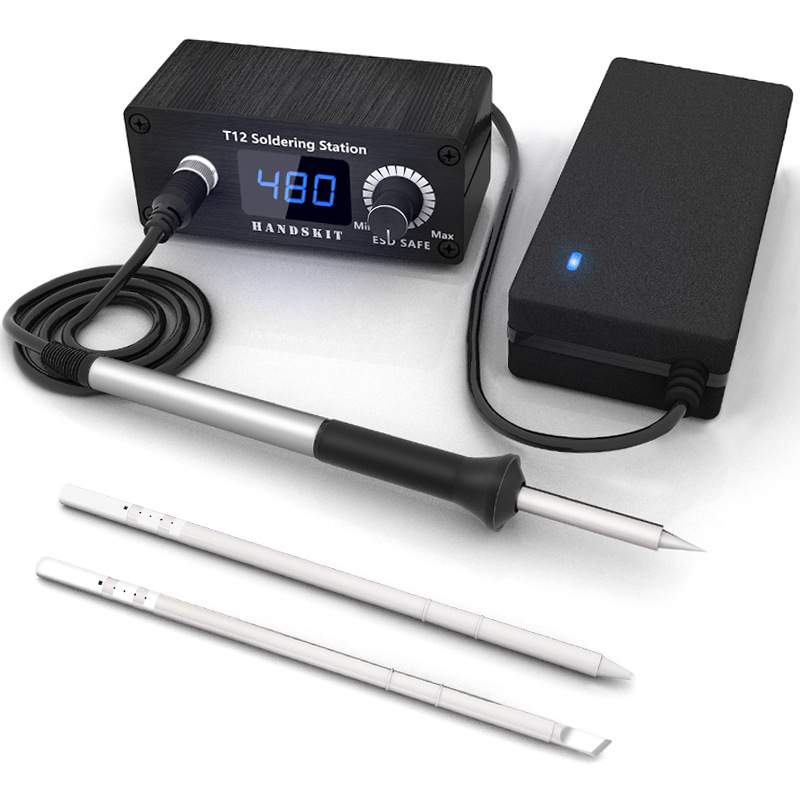 Digital Soldering Station T12 - Mini T12 Lötstation DC 19V-24V 72W