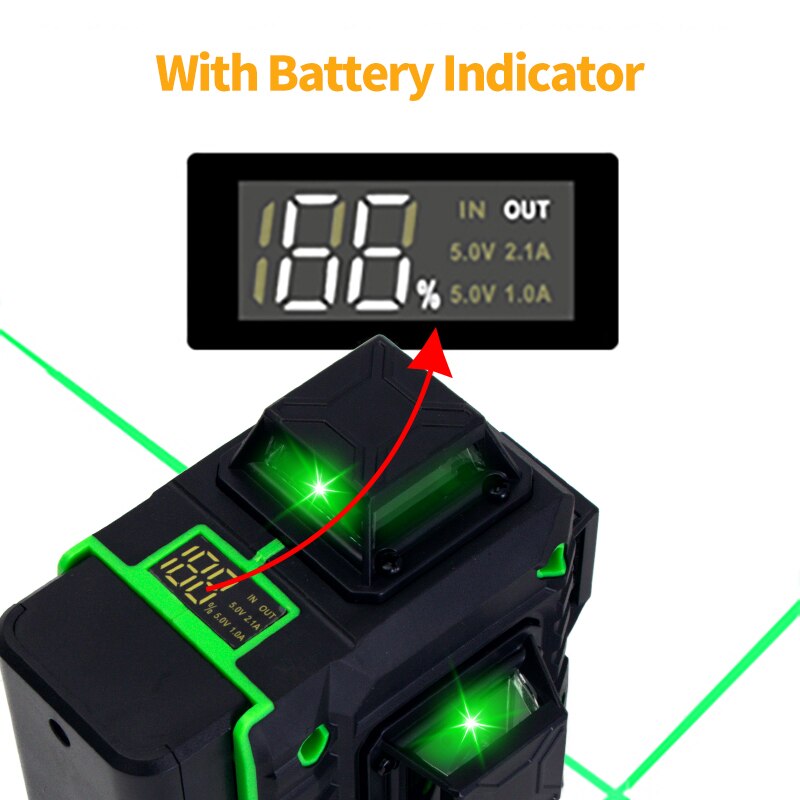FEIDSIDE 16/12 Linien 4D/3D La – Laser Level 16 Lines 4D Green Bewertung und Preis