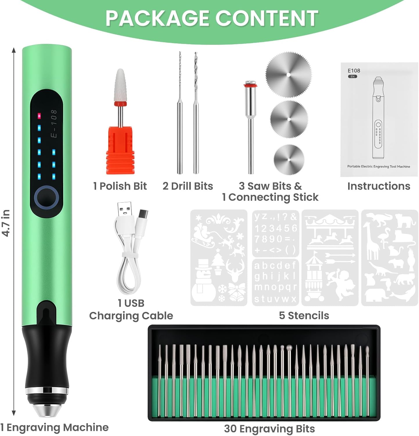 Elektrischer Gravurstift Kabel – Electric Screwdriver Rechargeable Usb Bewertung und Preis