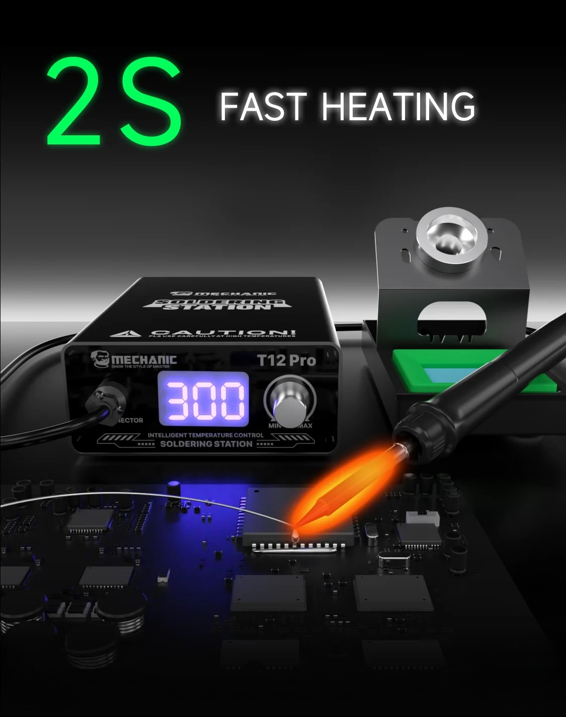 Schnellheizende Präzise Temper – Digital Soldering Station T12 Bewertung und Preis