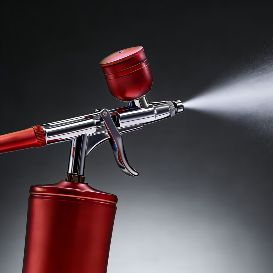 Tragbares, wiederaufladbares,  – Airbrush Kit With Mini Compressor Bewertung und Preis