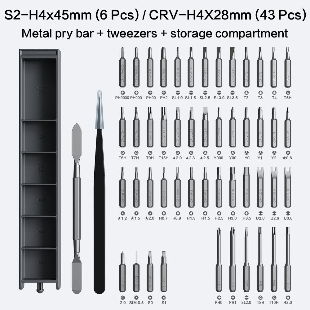 50-in-1 Präzisions-Akku-Elektr – Electric Screwdriver Rechargeable Usb Bewertung und Preis
