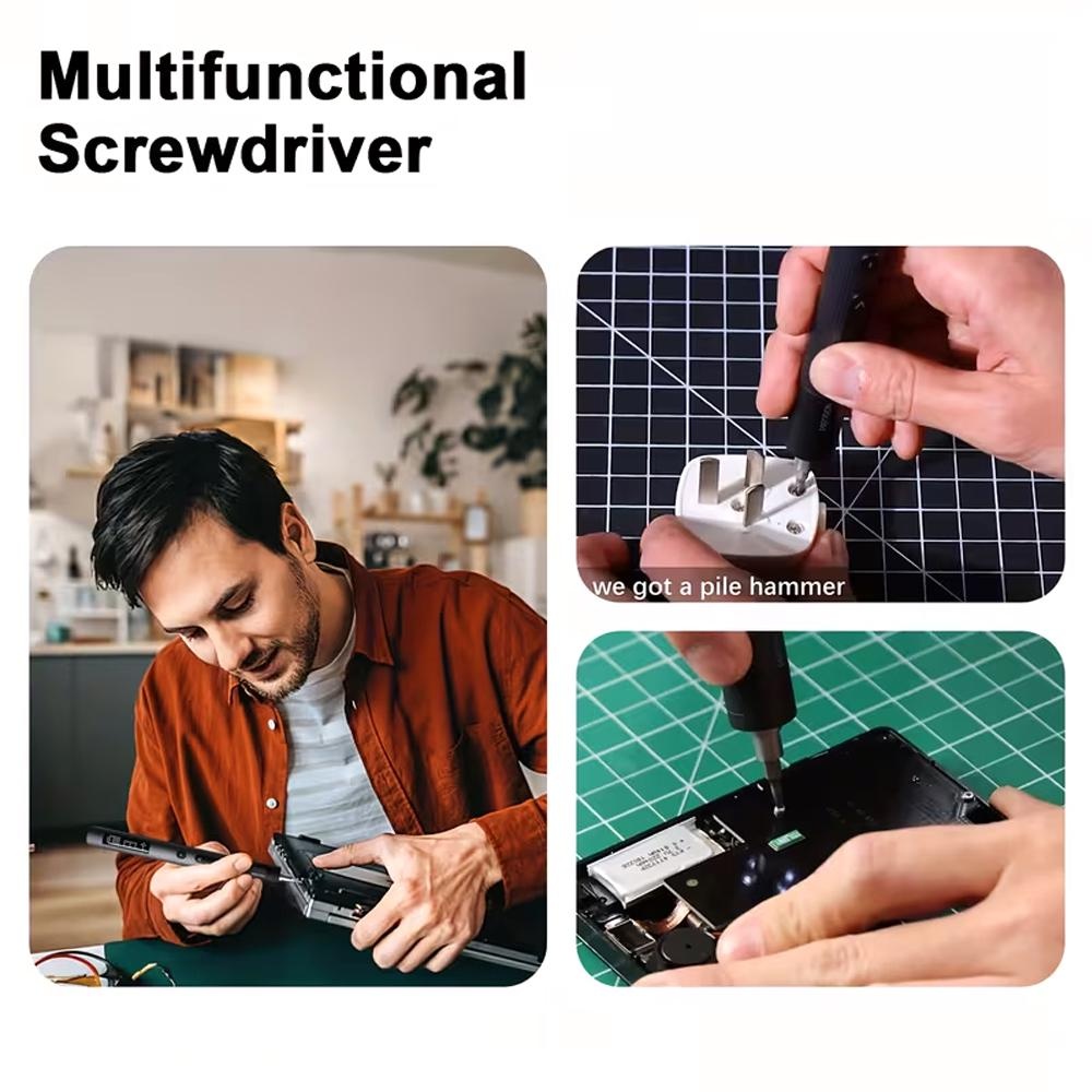 50-in-1 Präzisions-Akku-Elektr – Electric Screwdriver Rechargeable Usb Bewertung und Preis