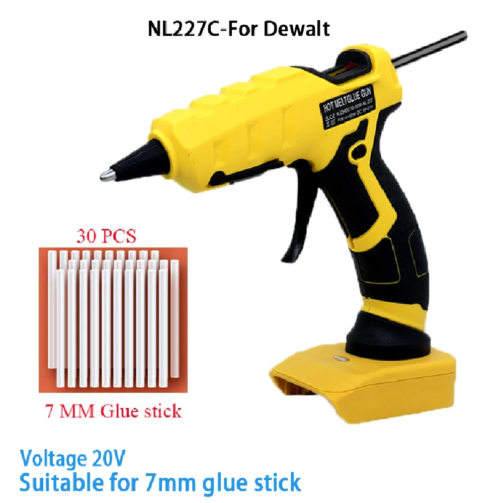 50W Akku-Heißklebepistole für  – Hot Melt Glue Gun Cordless Bewertung und Preis
