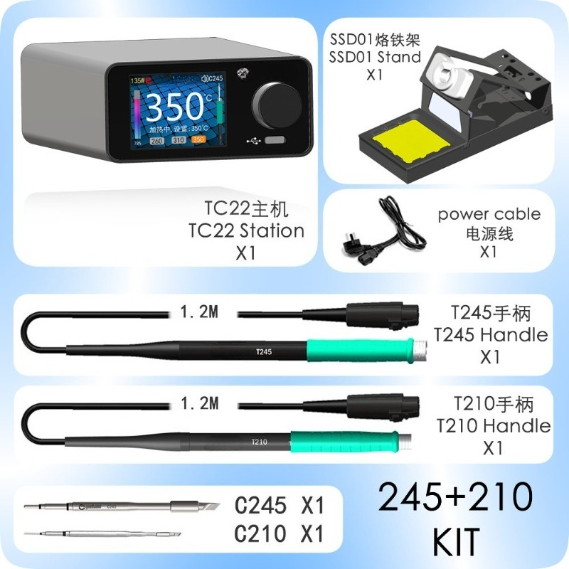 Digitale Lötstation mit Kurven – Digital Soldering Station T12 Bewertung und Preis